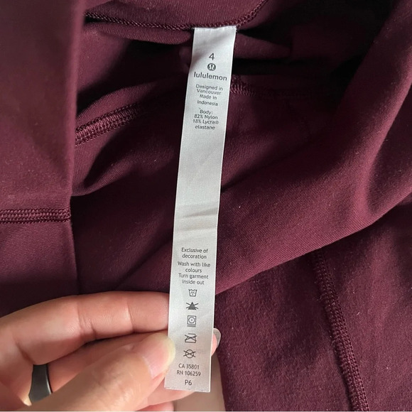 1 🧡 Lululemon Wunder Under High Rise Tight 25” Lunar New Year 2020 - Picture 5 of 6